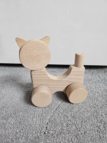 Dřevěná skládací kočka - 2
