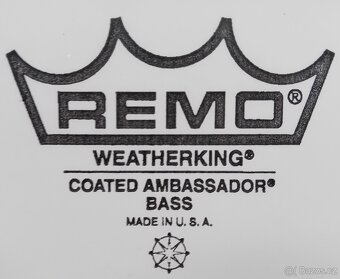 blána REMO Ambassador-Bass 26" - Ludwig - SLEVA - 2