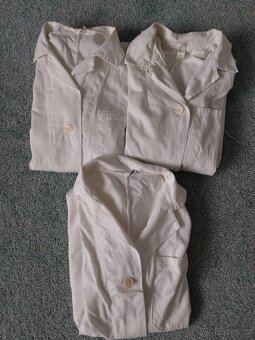 Bílý laboratorní/doktorský plášť - 2