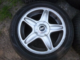 4x alu mini cooper, zimní pneu 195/55 r16 (6 mm) - 2