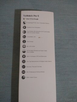 Ticwatch pro 5 nevyužité záruka WEAR OS - 2