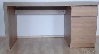 Ikea Malm psací stůl dub - 2