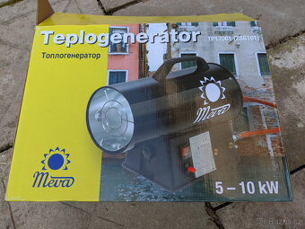 Teplovzdušný generátor na PB Meva 5-10 kW - 2