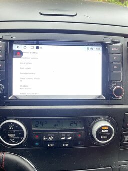 2din autorádio VW T5 - 2