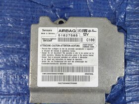 Jednotka airbagu Fiat Bravo II 51827585 + další - 2
