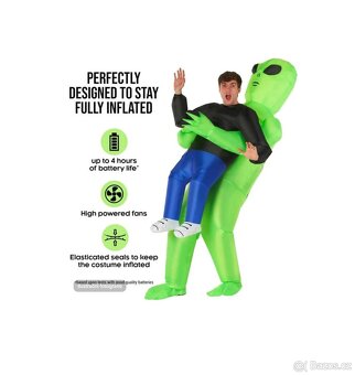 Nafukovací kostým mimozemšťana - 2