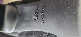 Kožené kozačky GEOX černé vel.37 - 2