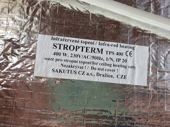 Topny infrapanel 400W - 2