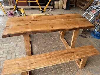 Masivní dubový set - 2