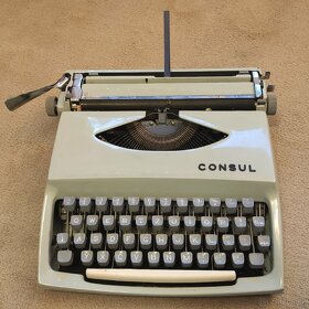 Retro psací stroj Consul - 2