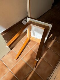 Dřevěná stolička/ štokrle - 2