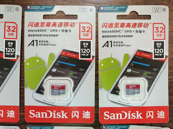 Paměťová karta SanDisk microSDHC Ultra A1 UHS-I 32GB - 2