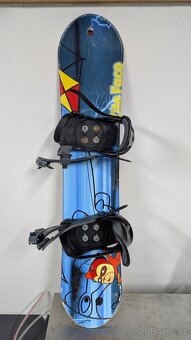 Prodám dětsky snowboard (110 cm) s vázáním - 2