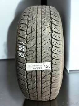 Celoroční pneumatiky Dunlop 265/50r18 - 2