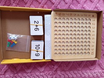 Montessori - výuka počítání do 20 - 2