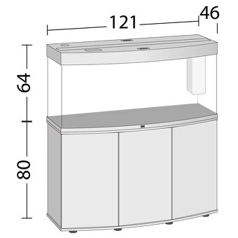 Akvárium Juvel Vision LED 260L - 2