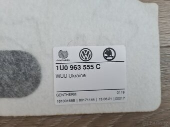NOVÁ Dečka výhřevu sedáku Octavia 1 - ORIGINÁL - 2