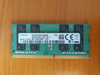Operační paměť, RAM - 1x16GB, PC4-2400T - 2
