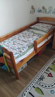 Postel z masivu 70x160 olše - 2