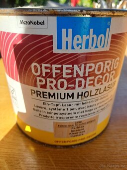 Jednokomponentní lazura HERBOL 2,5 l - 2