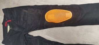 Moto kalhoty jeans pánské - 2