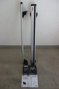 Hliníkové příčníky Thule WingBar 108cm + patky Thule 753 - 2