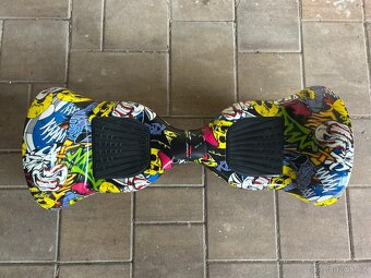 Hoverboard 10" Offroad – Grafitti design + ochranné pouzdro - 2