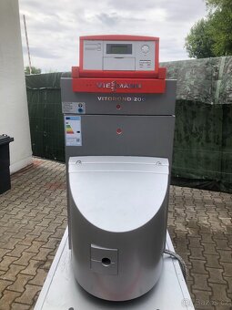 Prodám litinový kotel na olej 18 - 20  Kw - 2