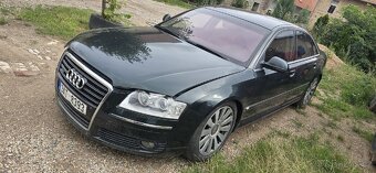 Audi a8 d3 4.0 tdi pojízdná na dily nebo opravu - 2