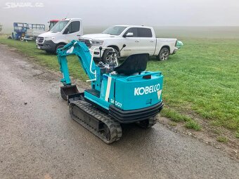 JAPONSKÝ MINIBAGR KOBELCO SK007 750KG - 2