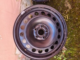Plechové disky 5x112 ET 38 audi vw,škoda - 2