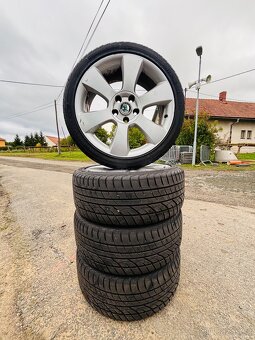 Originál alu Škoda Superb 2, zánovní 225/40 R18 - 2