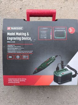 Modelářská a gravírovací sada PMGS 12 D4 parkside - 2