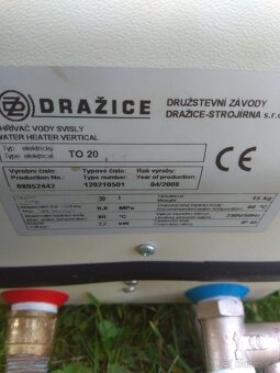 Ohřívač vody TO 20 - 2