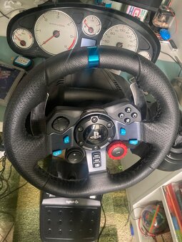Logitech G29 + řadicí páka – plně funkční - 2