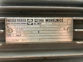 Elektromotor MEZ Mohelnice 1,1kw - 2