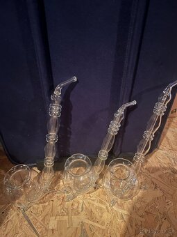 Skleněné retro fajfky - 2