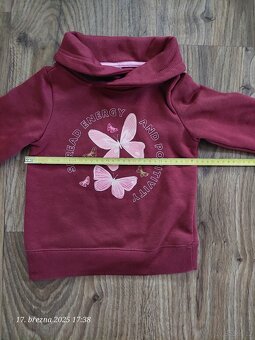 Dívčí mikina vel.110 - 2