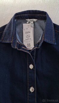 Džínová dámská bunda, top, nová - 2