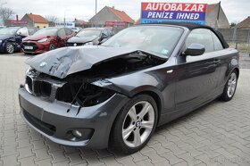 Prodám BMW 120D 130kw kabrio 2013 kůže, xenony, navigace - 2
