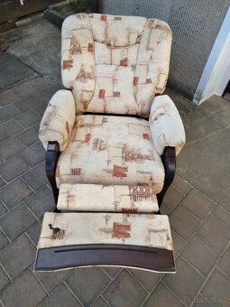 Relaxační polohovací křeslo Belina - 2
