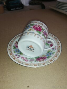 Šálek s podšálkem - čínský porcelán - 2