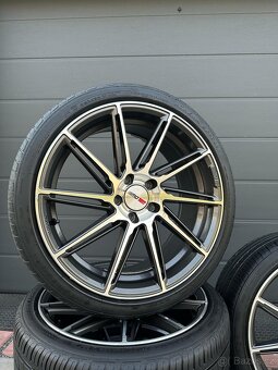 Alu kola MOTEC MCT11 5x112 R19 letní pneu - 2