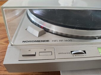 Gramofon NORDMENDE RP 1400 + MANUÁL - 2