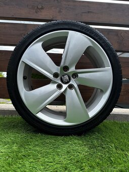 Alu kola 5x100 r17 s letním pneu (st1) - 2