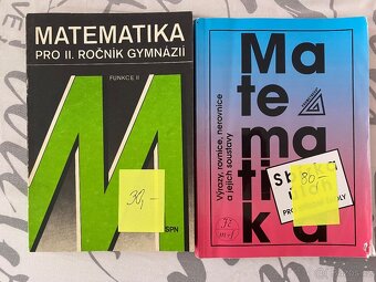 Učebnice a PS pro SŠ (MAT, ČJ, Aj, RJ, Ekonomika) - 2