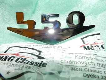 Znak 450 na přední kapotu škoda 450 - 2