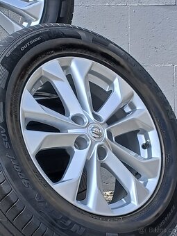 Pěkná orig alu kola Nissan Qashqai 225/65/17" - 2