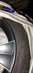 Prodám 4x Alu kola R17 s letními pneu - 2