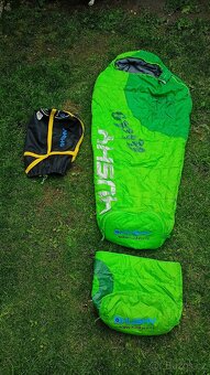 Dětský spací pytel spacák Husky Kids Magic zelený -12'C - 2